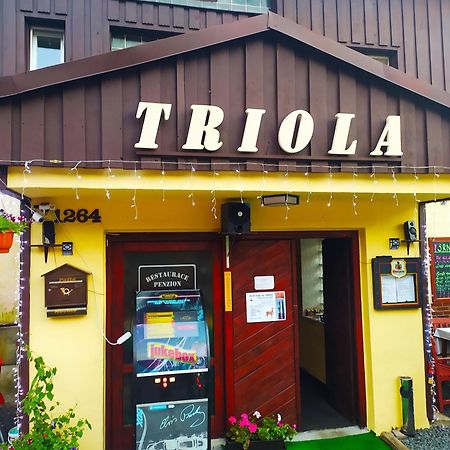 Restaurace Penzion Triola Kořenov Esterno foto